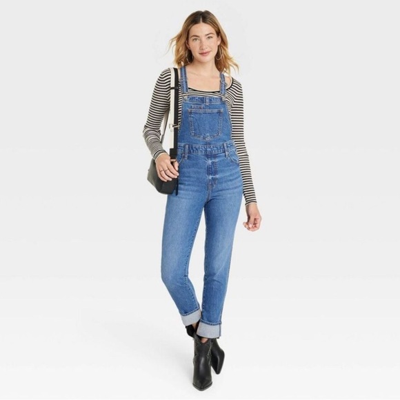 Universal Thread Denim - Universal Thread Women's Denim Overalls
Sleeveless Medium Wash Size 12 nwt